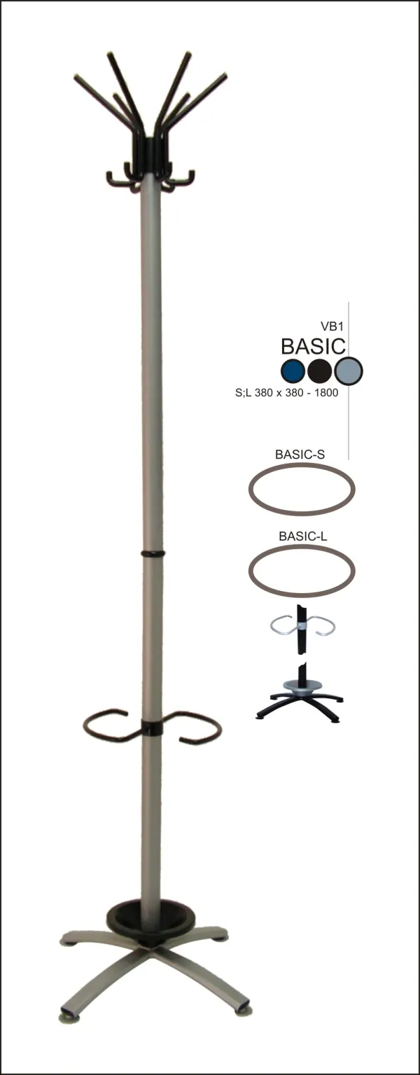 Stojanový věšák BASIC-L