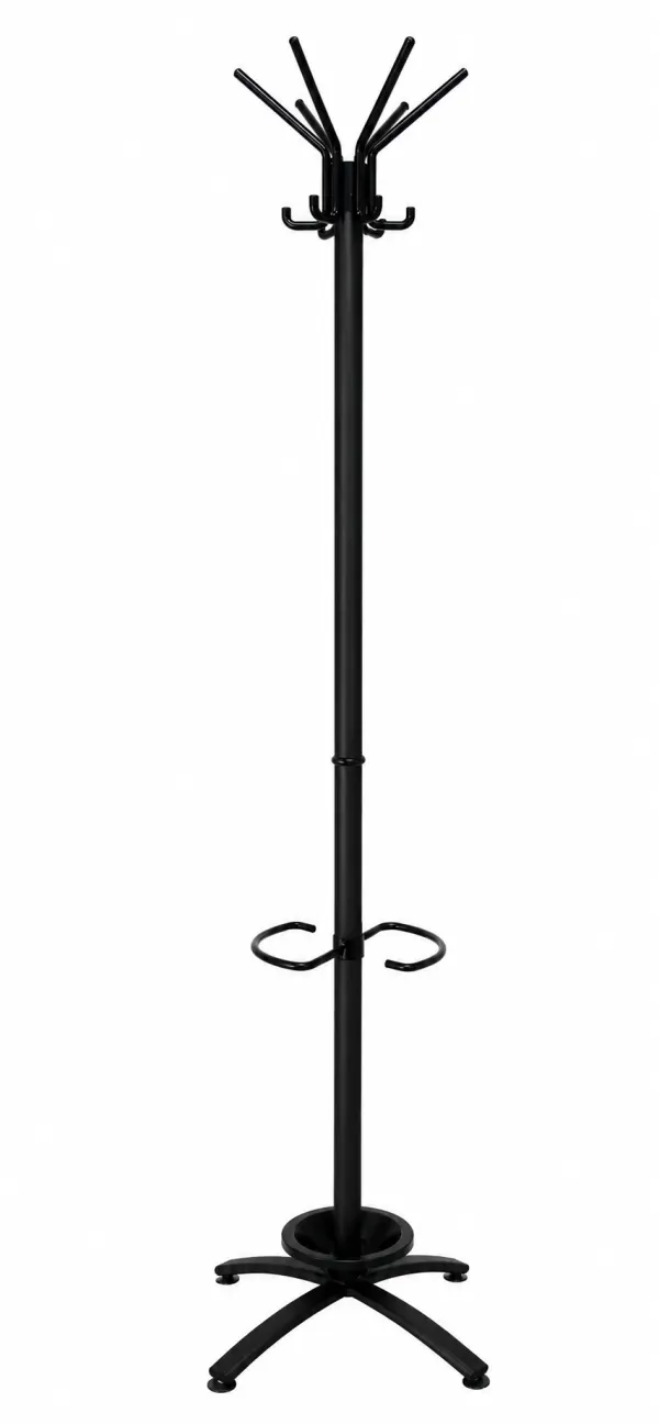 Stojanový věšák BASIC černý